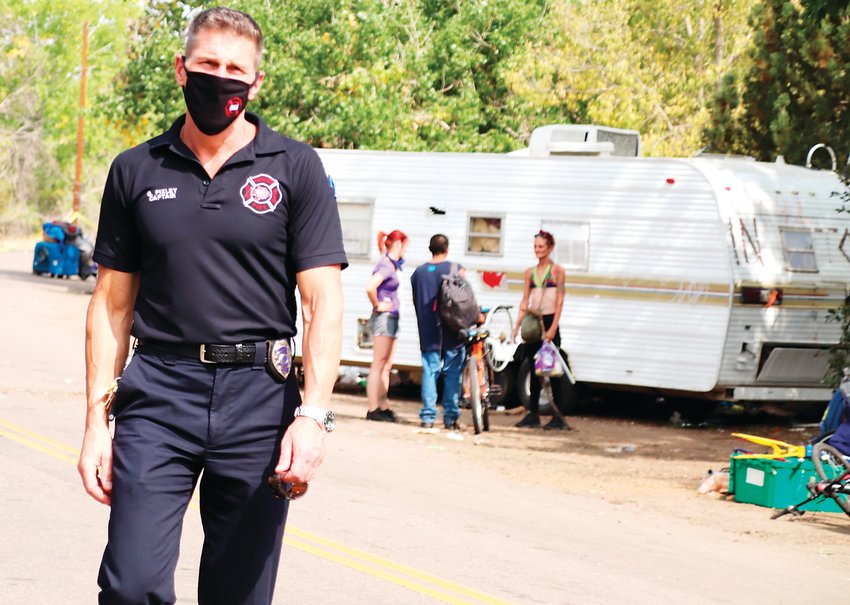 Denver Fire Captain Greg Pixley called the homeless camp sweep heartbreaking but necessary.