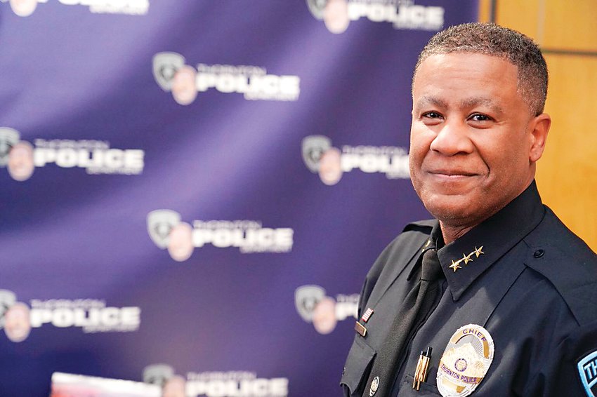 Thornton Police Chief Terrence Gordon presented to Thornton City Council steps the department is taking in accordance with an equity ad hoc action plan.