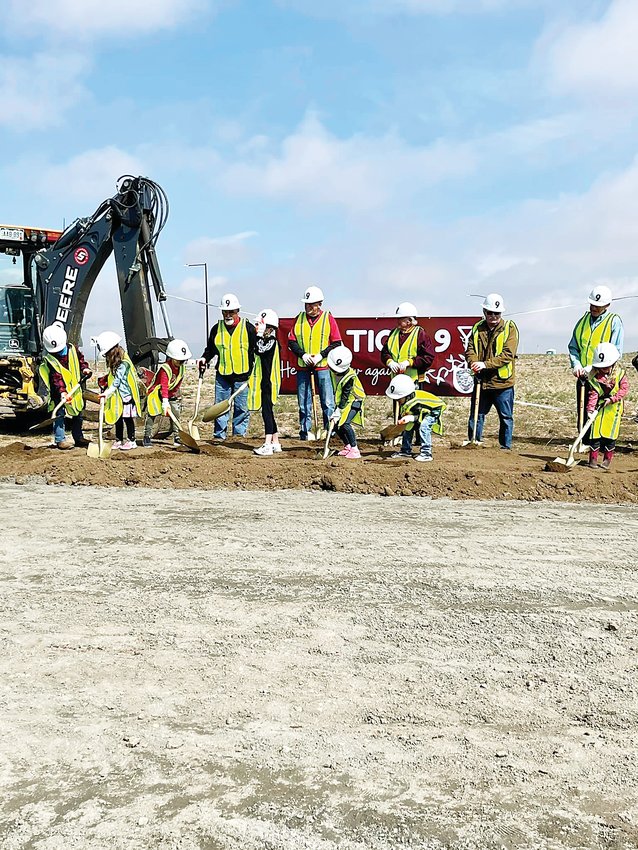 Construction crews break ground on AFPD Station 9, slated for completion in spring 2022.