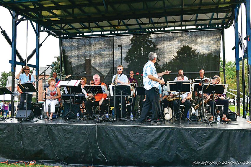 The Denver Municipal Band performs at Mayfair Park in east Denver in a past year. The band recently announced that its free summer concerts in the park will take place in locations throughout the metro area this year.