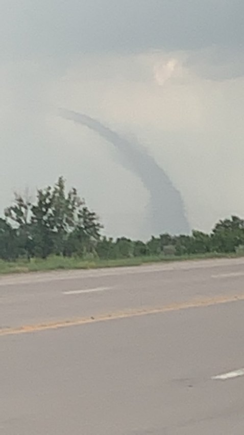 This tornado that touched down in Firestone was visible from parts of northern Adams County and from the Prairie Center. It hit an area near Weld County roads 18 and 29 shortly before 5:30 June 7.