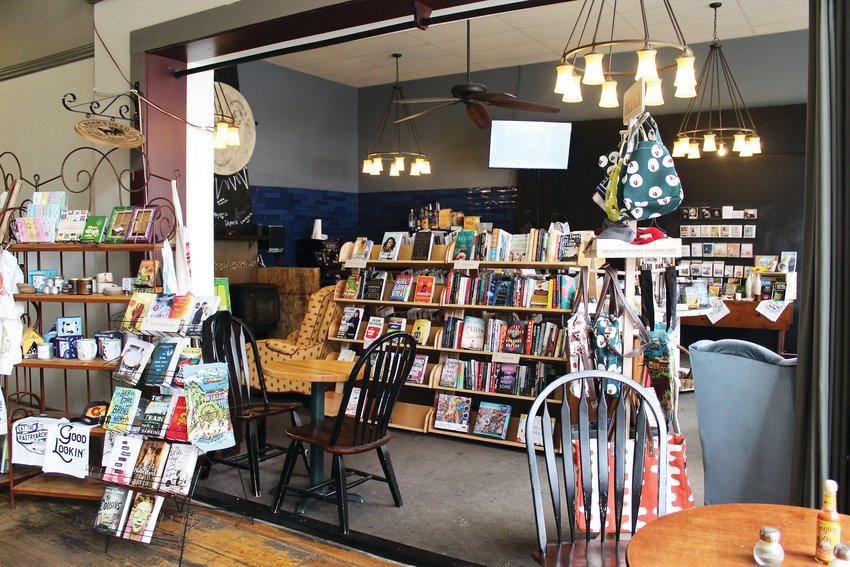 One Door Down, which is connected to and run by Two Brothers Deli, features a variety of books, games, gifts, drinks and more.