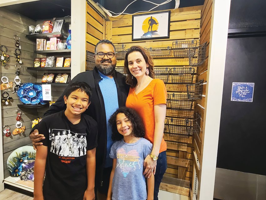 Bruce Stingh and family members Ranch, Jakob and Lennox Stingh are excited to officially open Brewster Comics at 200 Perry St. in Castle Rock.