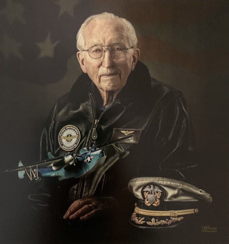 Korean War veteran Jerry Detwiler, who was a Navy pilot during the conflict, is pictured in a recent photo. Detwiler lives at the Holly Creek Retirement Community in Centennial.