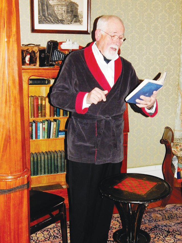 Local actor Jim Hunt reads a spooky tale during a past year’s Victorian Horrors at the Molly Brown House Museum. This year, the event takes place on select dates in October, and a virtual experience is also available.