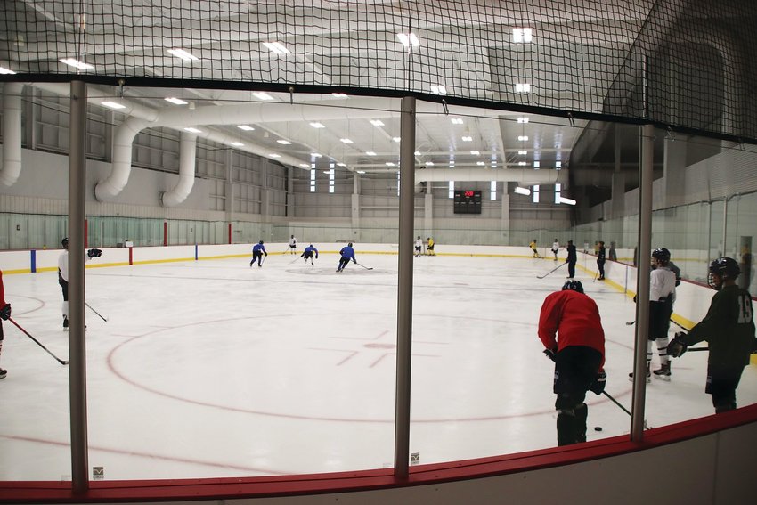 One of three ice hockey rinks at South Suburban Parks and Recreation District’s new sports complex at 4810 E. County Line Road in Highlands Ranch, one of the district’s many facilities.
