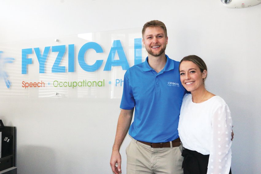 Hannah and Taylor Pfeifer opened the FYZICAL Therapy &amp; Balance Center in Castle Rock earlier this year.