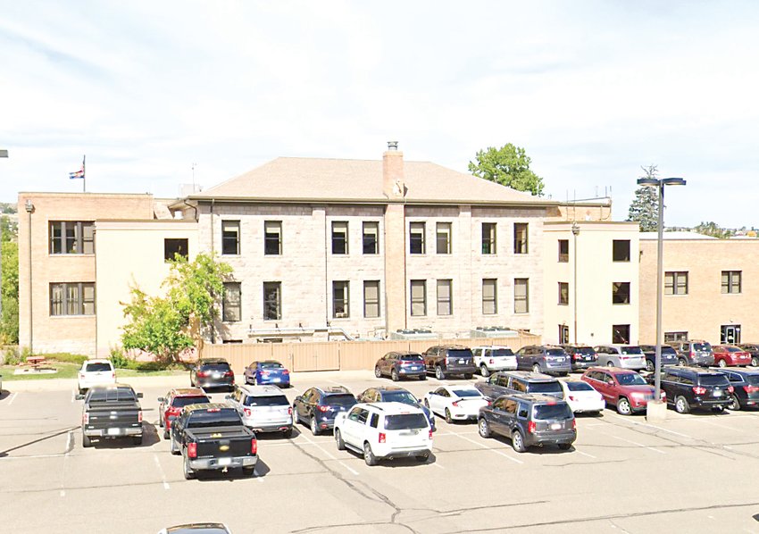 The Douglas County School District headquarters building in Castle Rock.