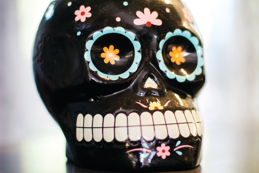 Colorful calaveras are among the most recognizable symbols of Dia de los Muertos.