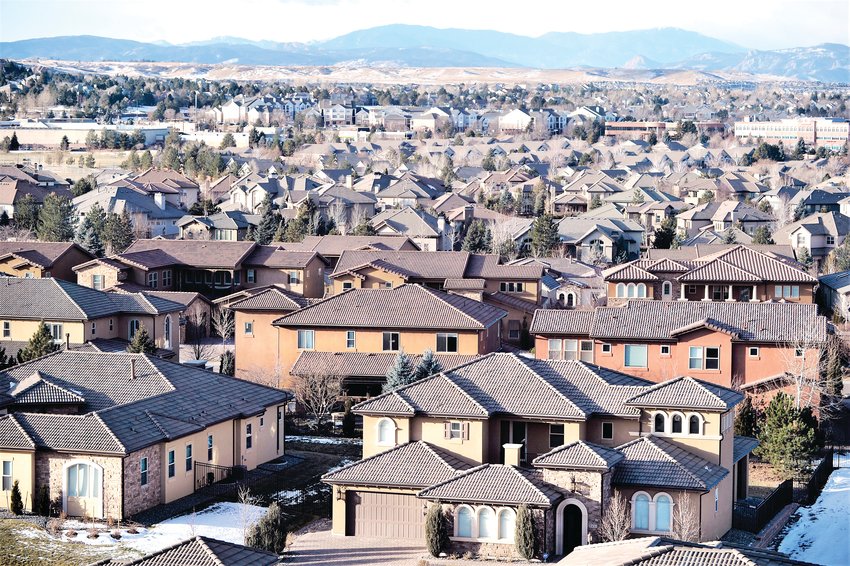 Housing in Lone Tree continues to increase along with the population.