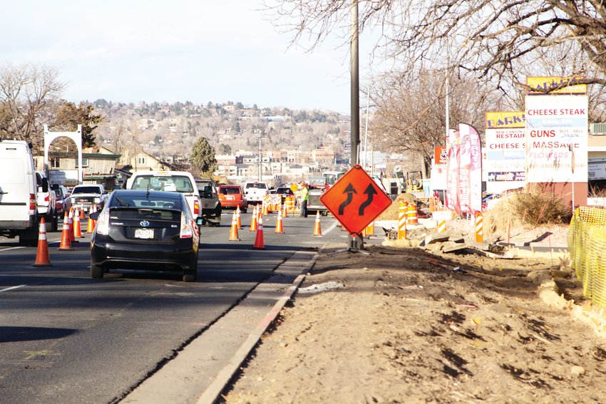 A shift in traffic patterns in Wheat Ridge as improvements to Wadsworth Boulevard continue.