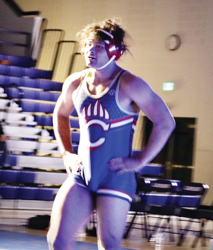 Legend’s Geoffrey Freeman is the No.1 Class 5A wrestler in the OnTheMat rankings and he improved his record to 24-3 with a win over Legend’s Nathan Sandy on Jan. 11.