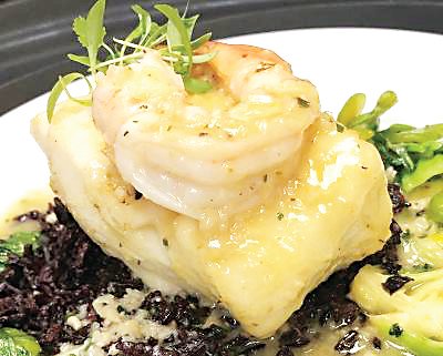 Seafood is the main attraction at locally-owned Trestles Coastal Cuisine.
