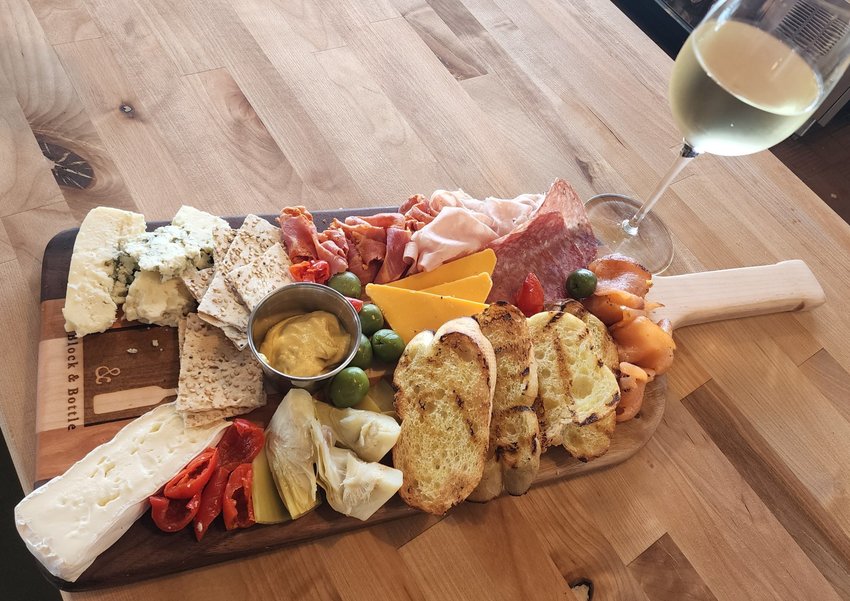 Block &amp; Bottle’s charcuterie boards feature meats and cheeses selected by chef John Johnson.
