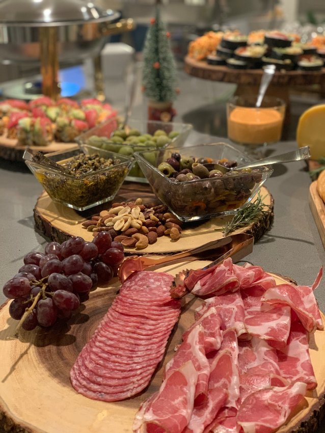 Charcuterie is a popular choice for holiday events because it can be a quick and versatile option for any size group, whether as an appetizer or meal, Melissa Clement said.