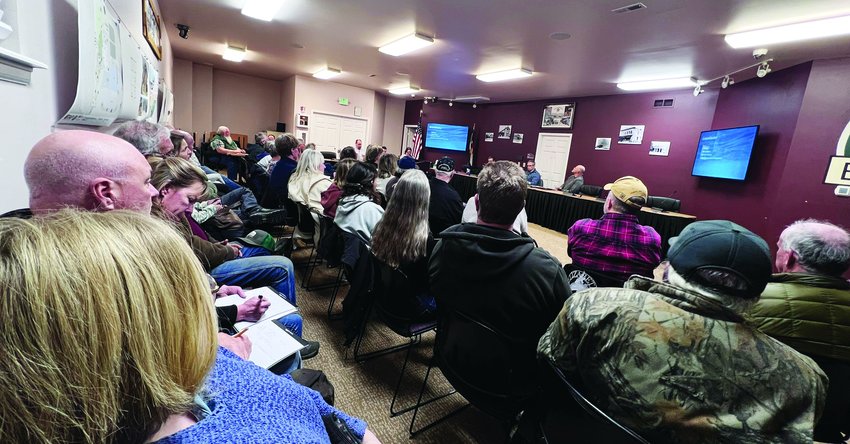 A sizable crowd turned out for a recent “Water 101” class in Elizabeth.