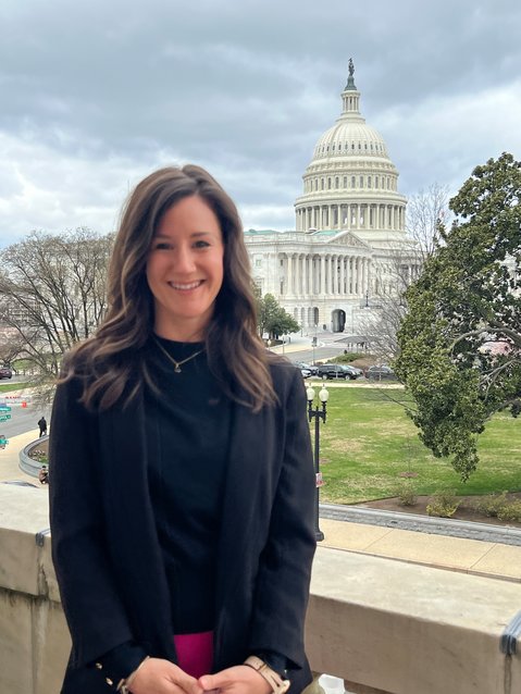 Littleton Public Schools nutrition director Jessica Gould advocated for federal support of nutrition programs at the School Nutrition Association legislative action conference.