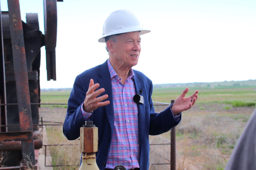 U.S. Sen. John Hickenlooper talks about how important it is to clean up and cap orphaned oil and natural gas drilling sites.
