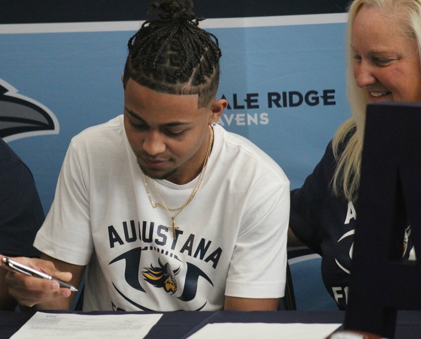 RJ Holliday signed to Augustana University in February 2022. After going through more than a dozen offers, Holliday chose Augustana in South Dakota. He's hoping to get back on the field soon.